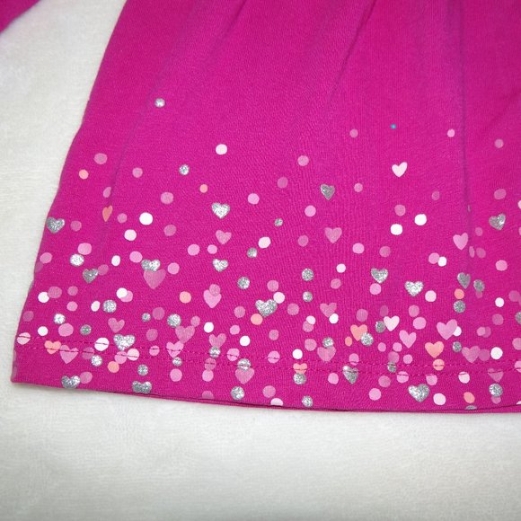 Bundle of 2 Girls Long Sleeve tops Pink & Black Size 2T Gymboree & Carters - Picture 4 of 8